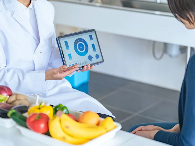 栄養サポート風景