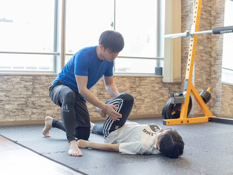 コンディショニング風景